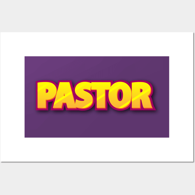 Pastor Wall Art by Proxy Radio Merch